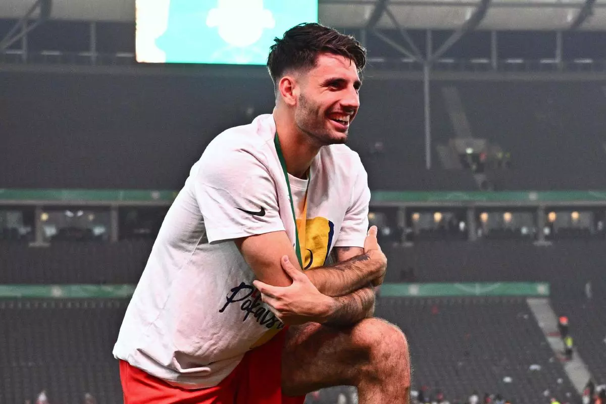 Dominik Szoboszlai of RB Leipzig 3 Jun 2023