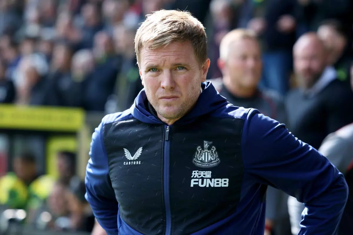 Newcastle United Manager Eddie Howe