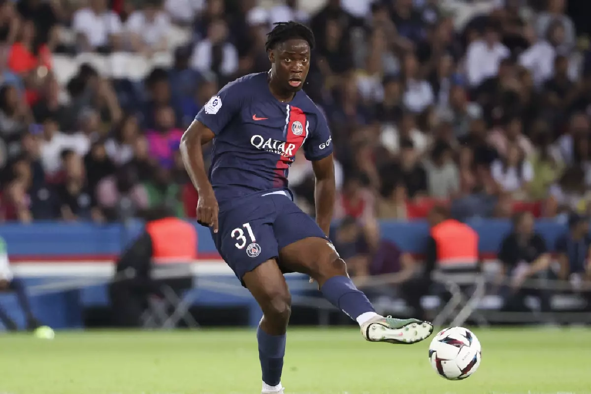 El Chadaille Bitshiabu for PSG