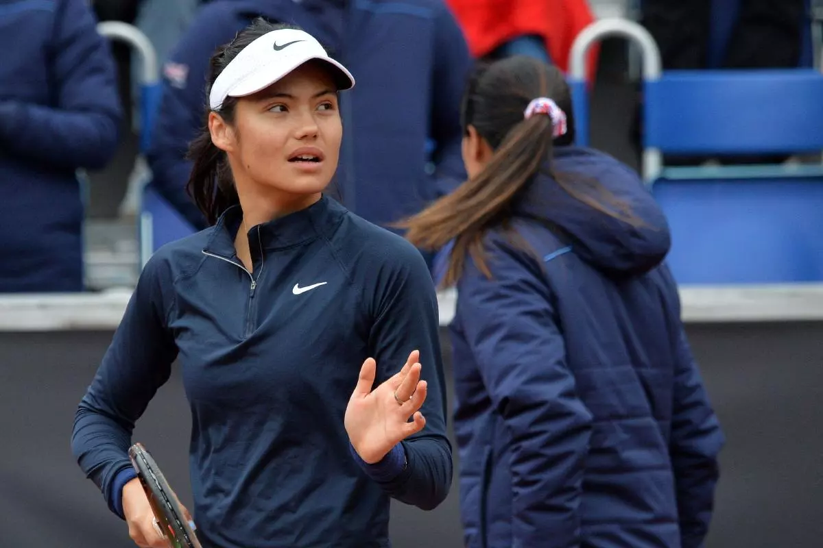 Emma Raducanu won her clay debut in the BJK Cup