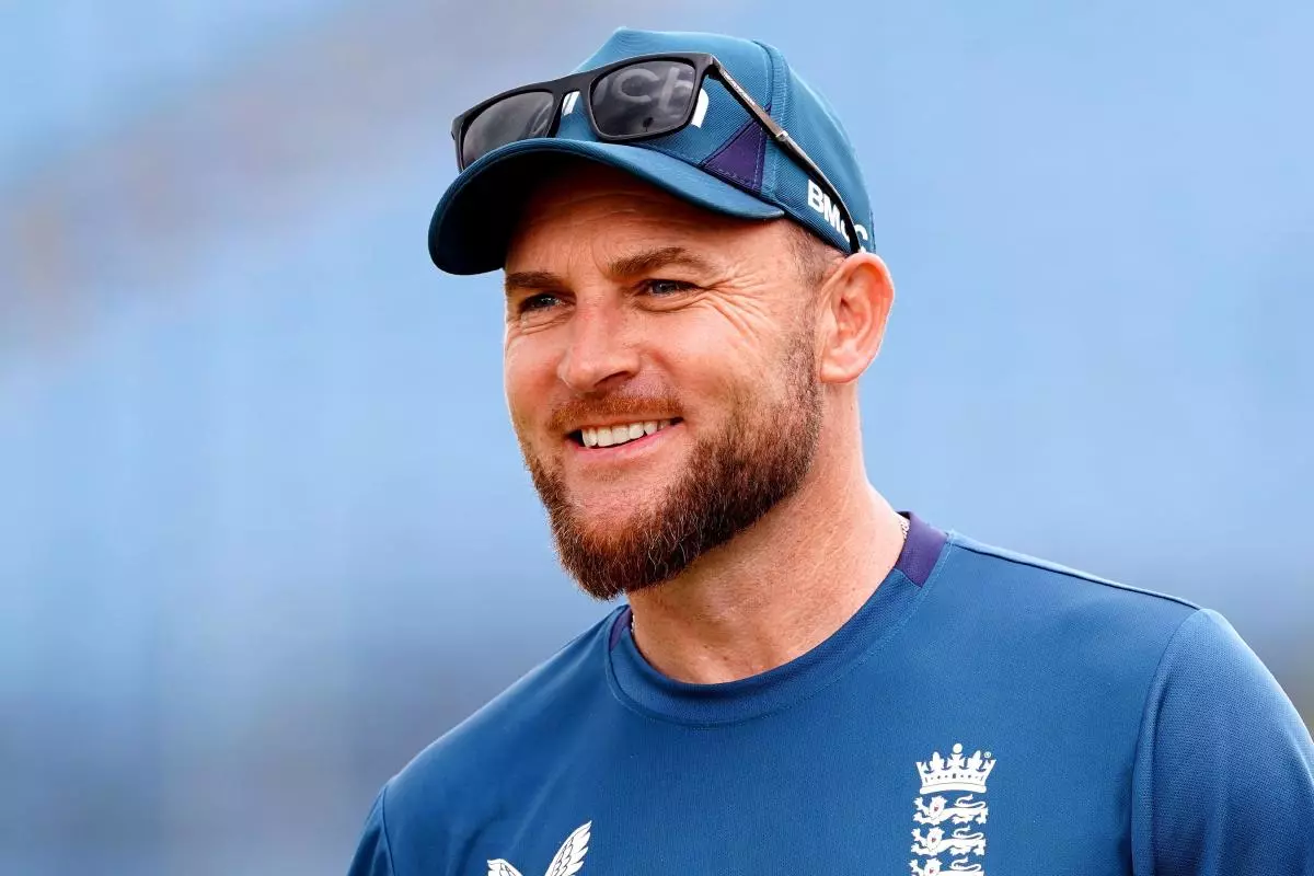 England head coach Brendon McCullum