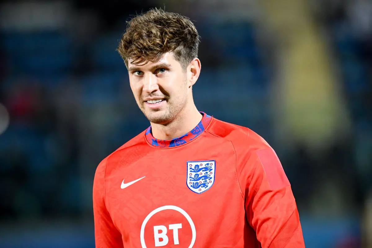 England's John Stones during the FIFA World Cup Qatar 2022 World Cup qualifiers - San Marino vs England on November 15, 2021 at the San Marino stadium in San Marino, Republic of San Marino