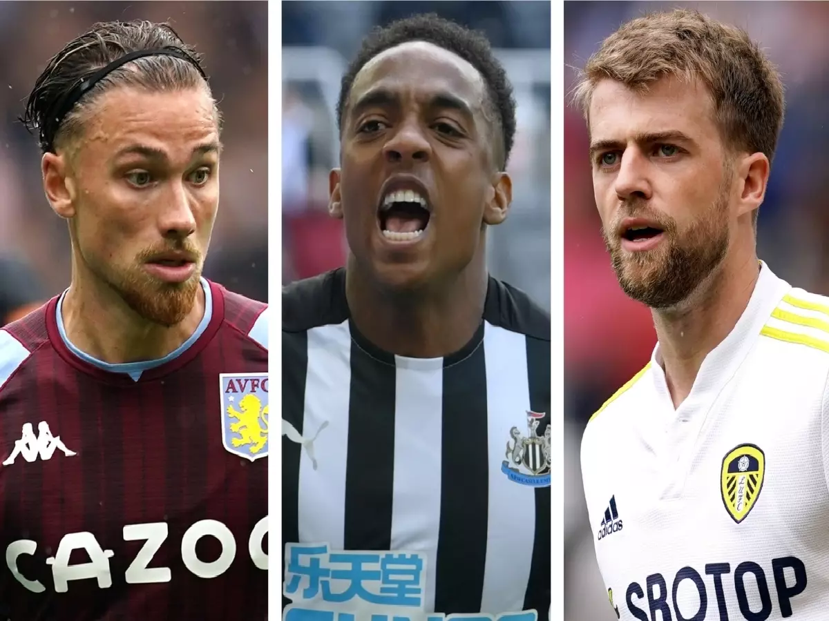 Matty Cash Joe Willock Patrick Bamford