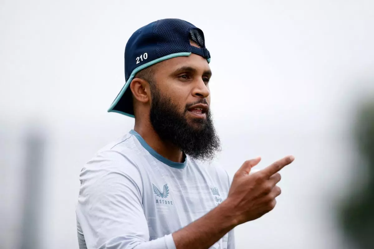 England's Adil Rashid