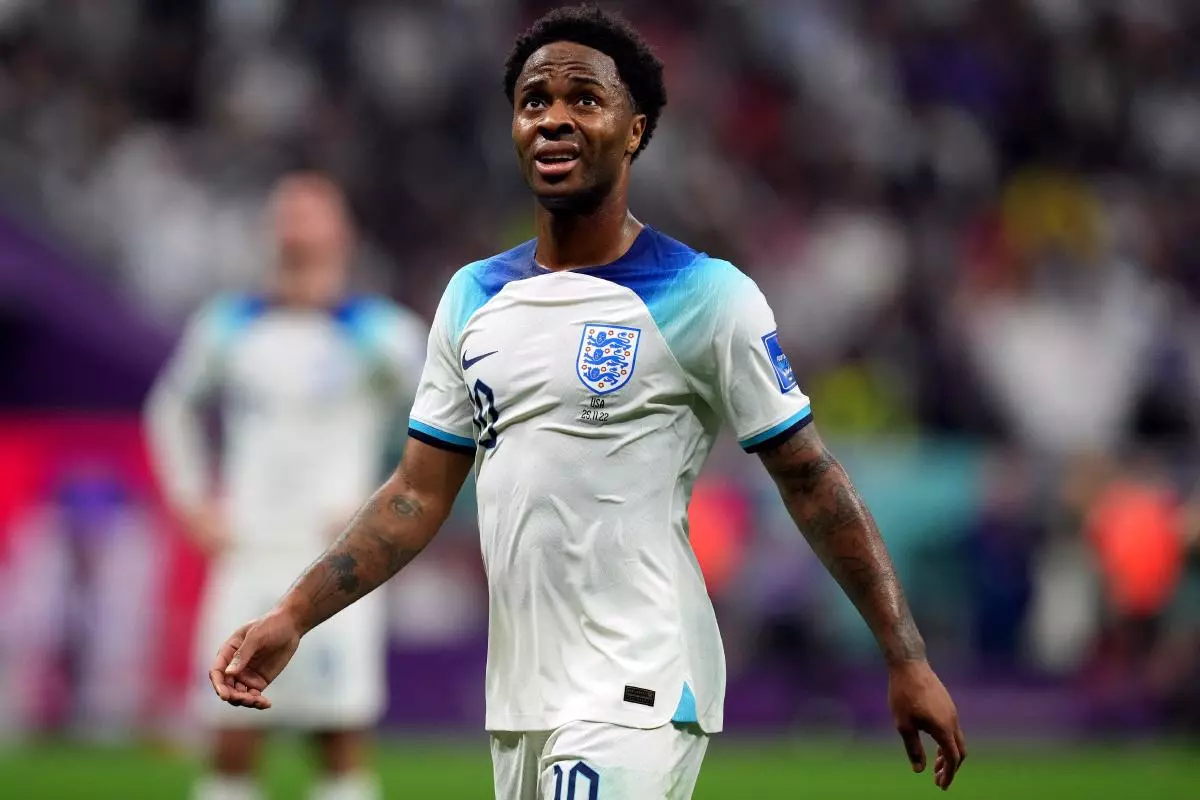 England's Raheem Sterling