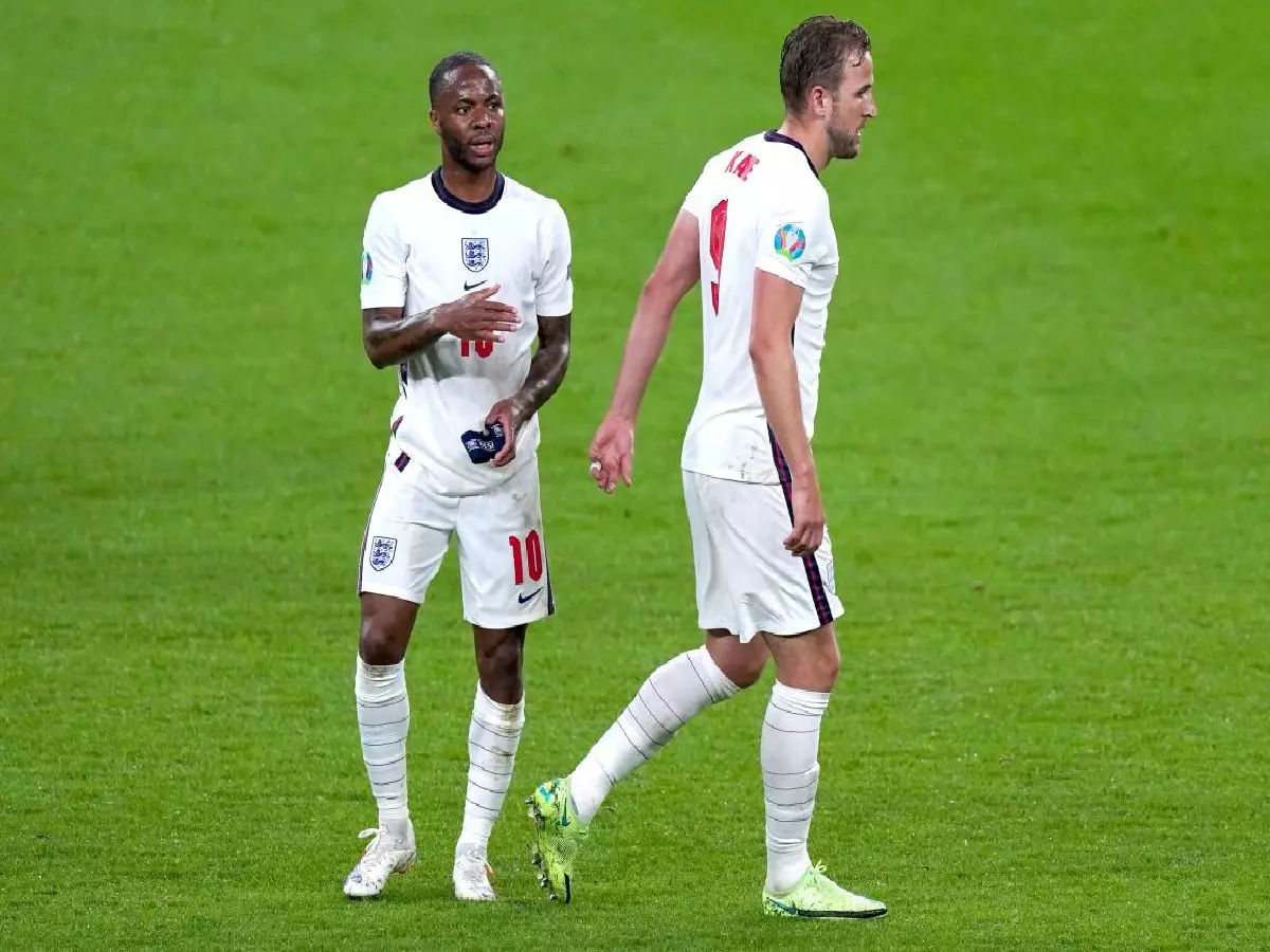Raheem Sterling Harry Kane England Euro 2020
