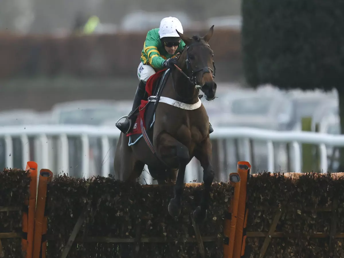 Epatante ridden by Nico de Boinville going on to win the Ladbrokes Christmas Hurdle during King George VI Chase day of the Ladbrokes Christmas Festival at Kempton Park. Picture date: Sunday D