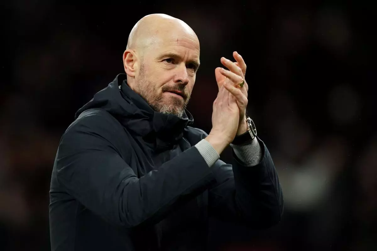 Erik ten Hag of Manchester United 1 Mar 2023