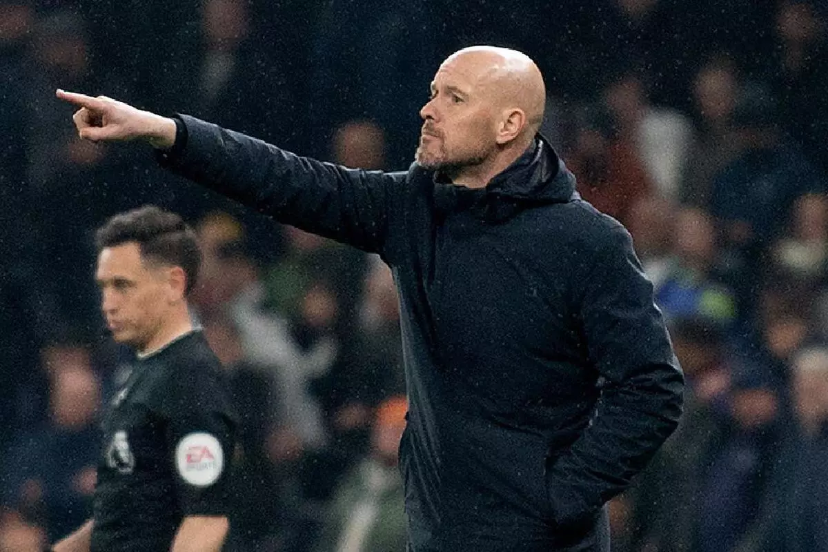 Erik ten Hag of Manchester United 27 Apr 2023