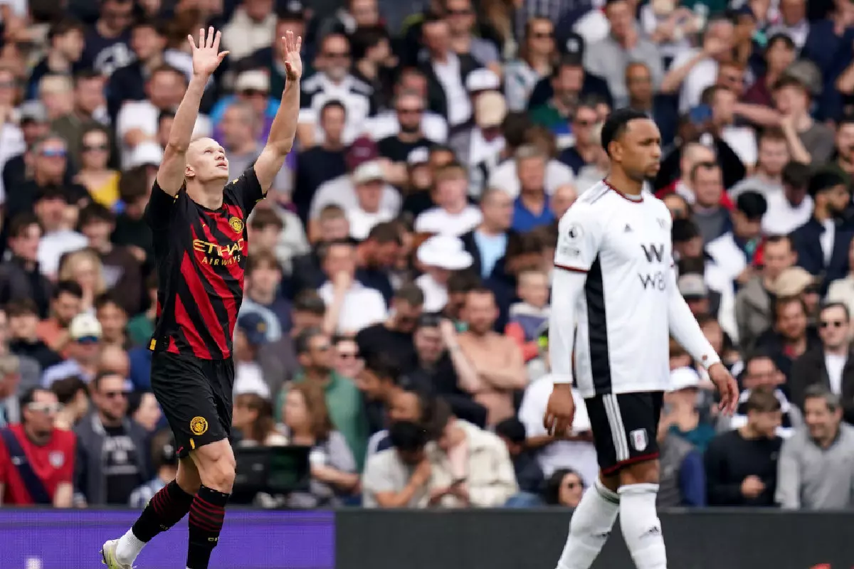 Erling Haaland for Manchester City - Apr 2023