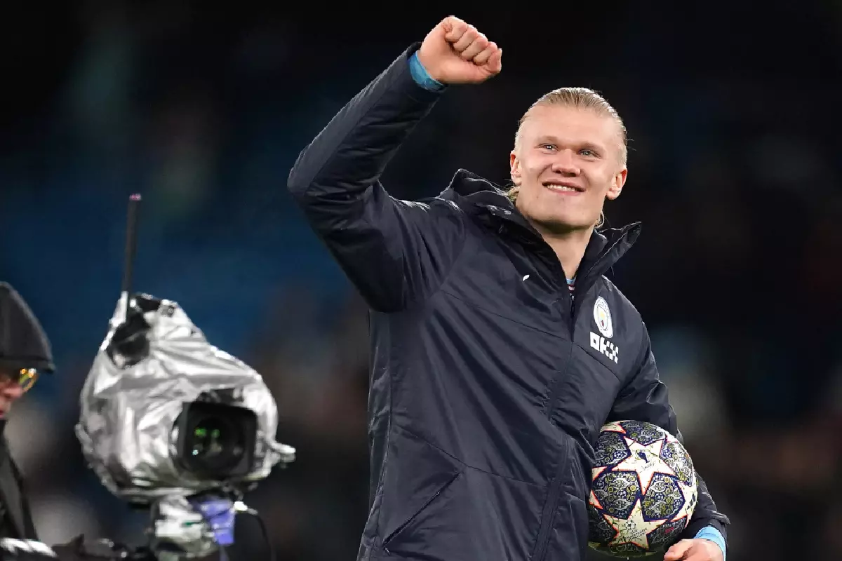 Erling Haaland FWA award May 2023