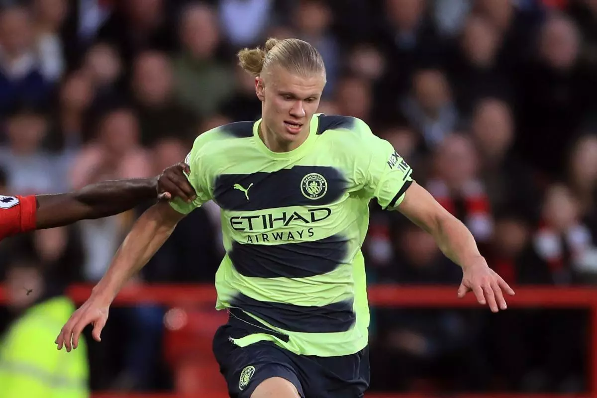 Erling Haaland of Manchester City 18 Feb 2023