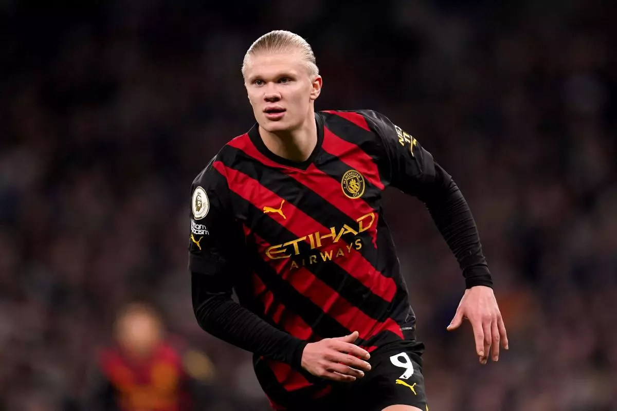 Erling Haaland of Manchester City 5 Feb 2023