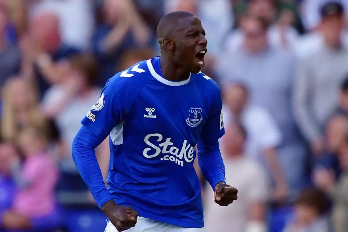 Everton Abdoulaye Doucoure scores against Bournemouth