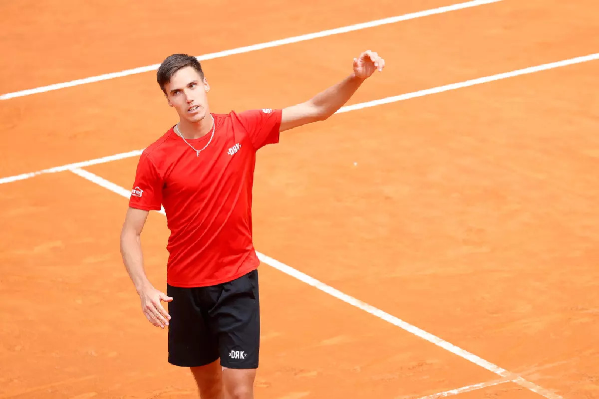 Fabian Marozsan at the Italian Open - May 2023