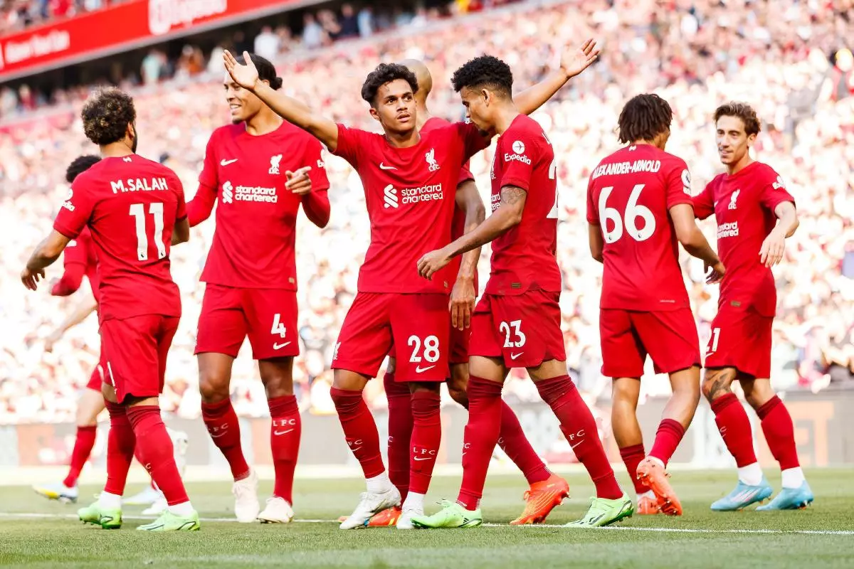 Fabio Carvalho of Liverpool