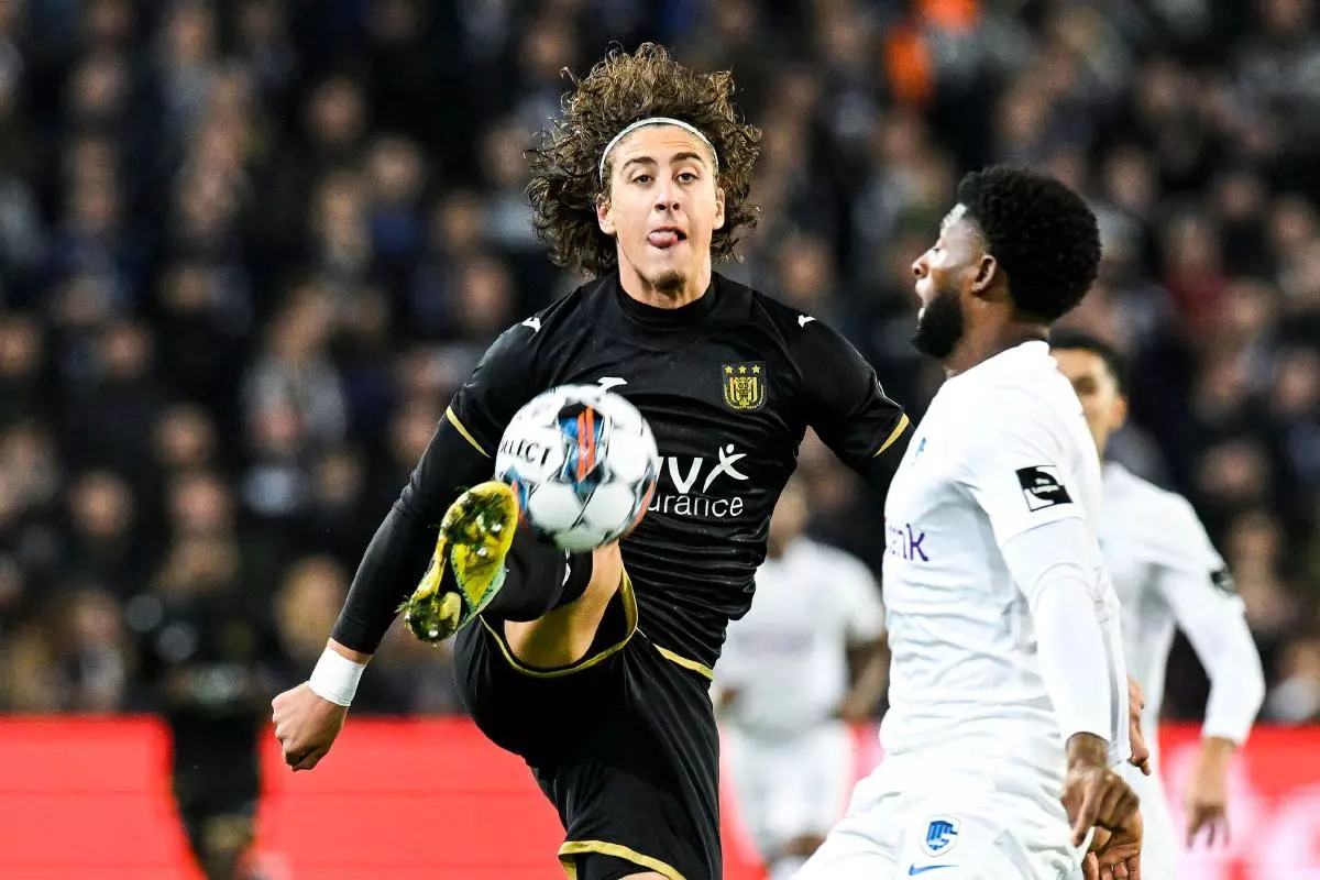 Fabio Silva of Anderlecht Nov 2022