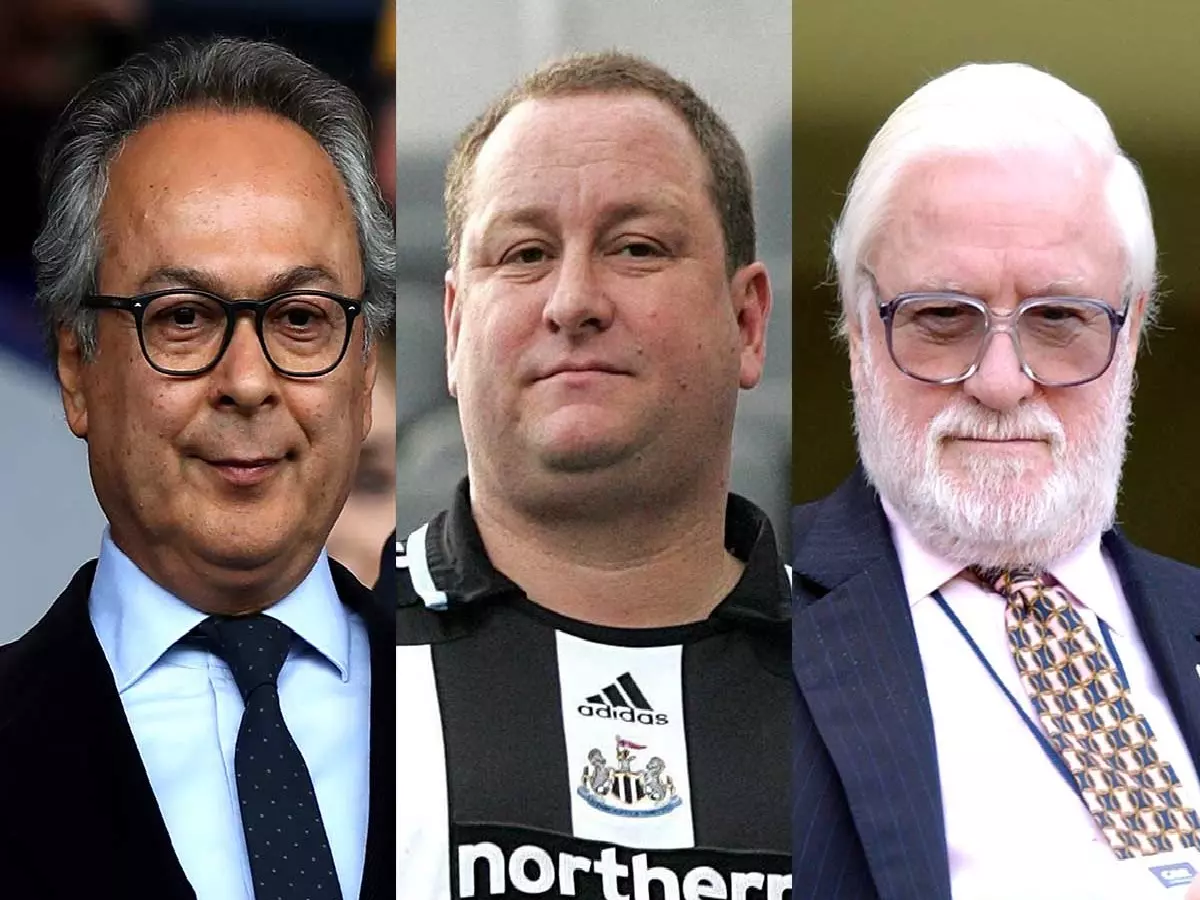 Farhad Moshiri, Mike Ashley and Ken Bates - Awful owners