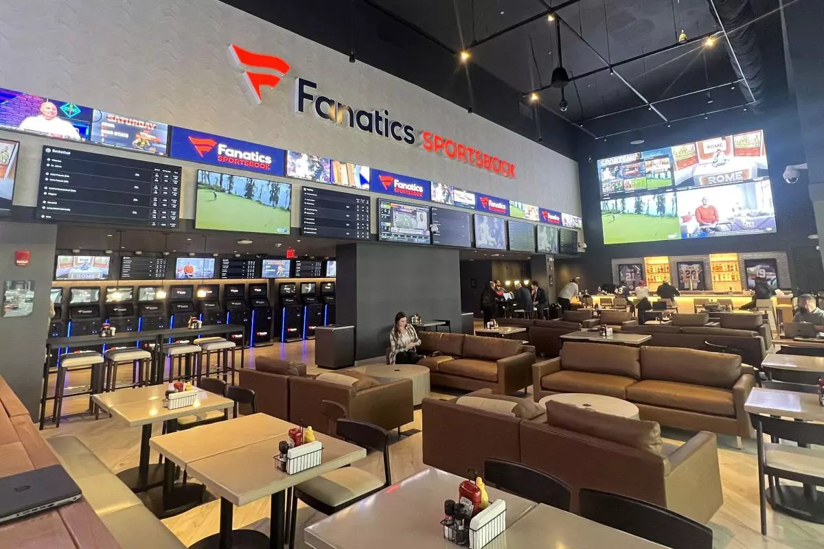 Fanatics Sportsbook betting lounge