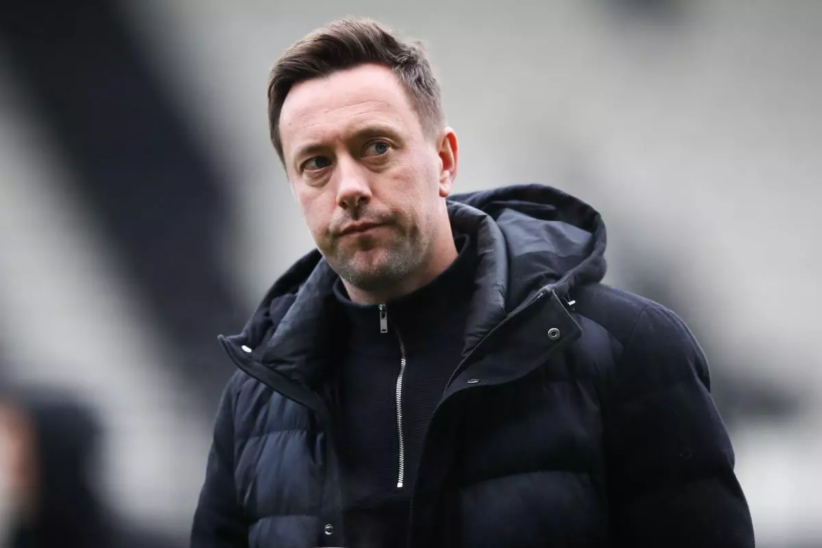 Forest Green Rovers manager Ian Burchnall