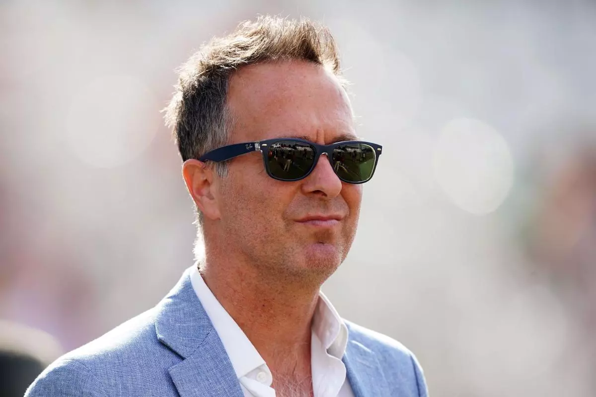 Former England player Michael Vaughan during day five of the Second LV= Insurance Test Series match