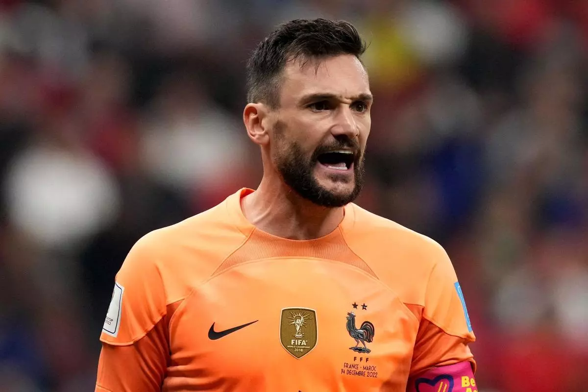 France’s Hugo Lloris reacts during the FIFA World Cup Semi-Final
