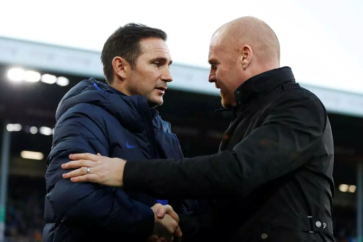 Frank Lampard and Sean Dyche