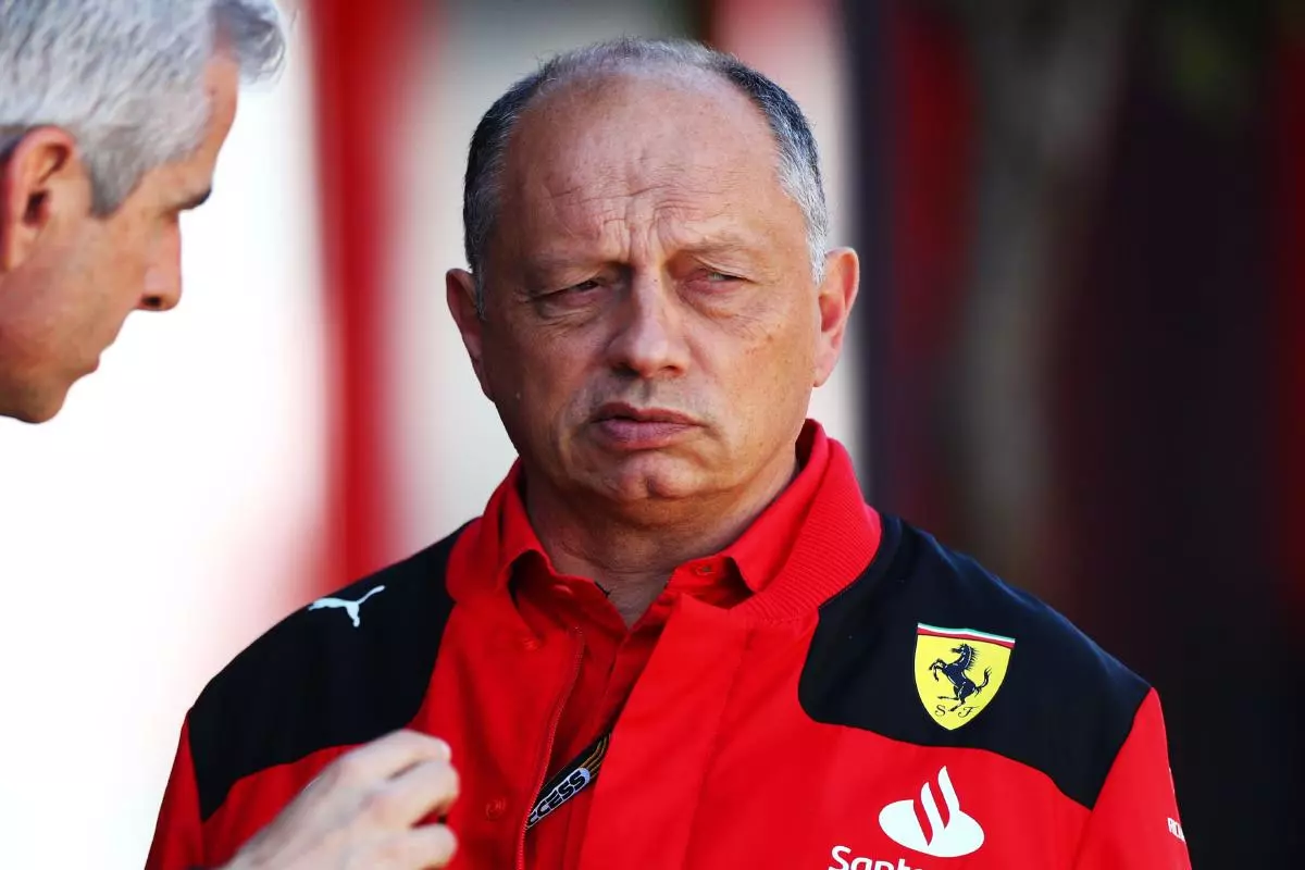 Fred Vasseur of Ferrari