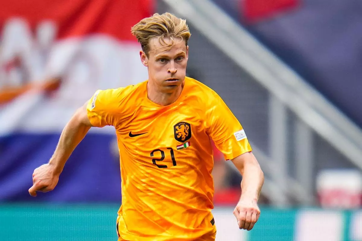 Frenkie de Jong of Netherlands 18 Jun 2023