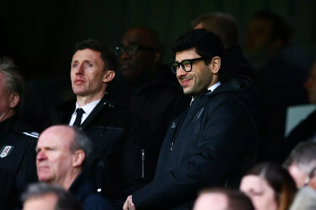 Fulham director of football Tony Khan - April 2023