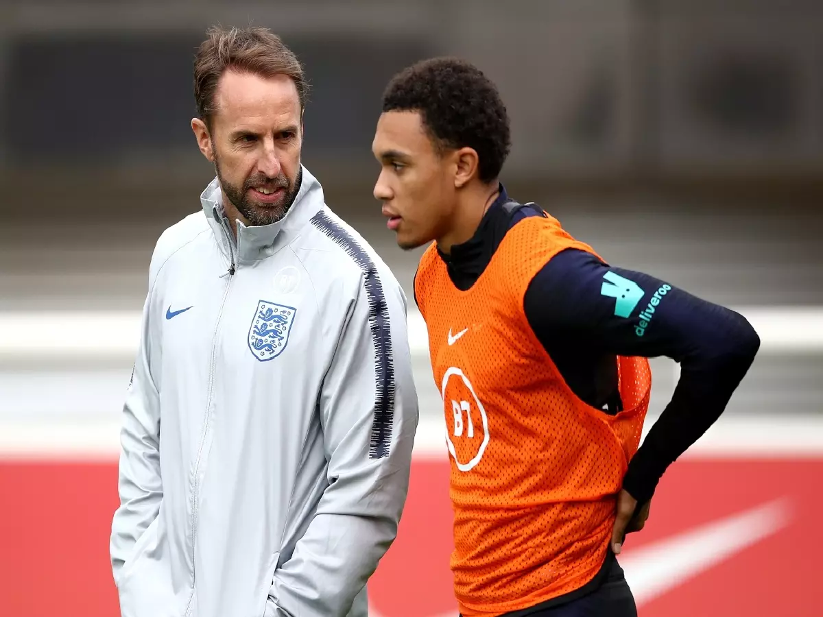 Gareth Southgate Trent Alexander Arnold England Sep19