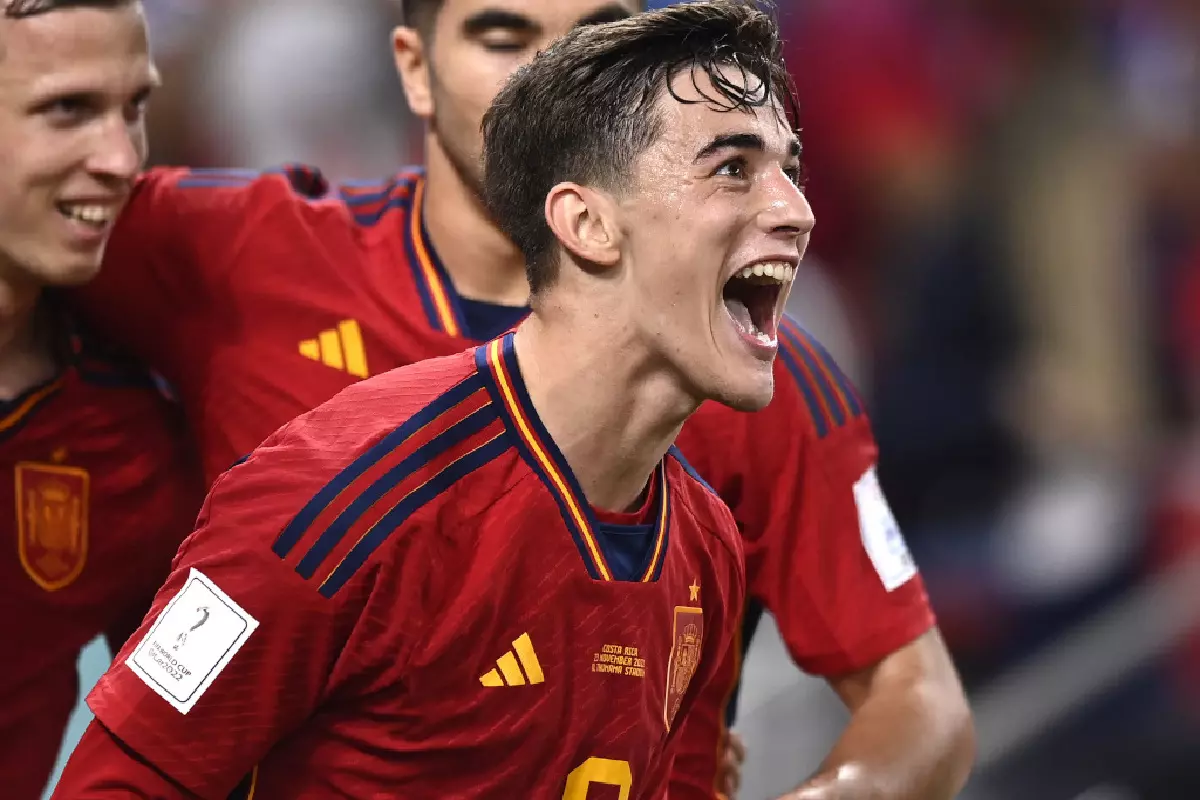 Gavi scores against Costa Rica World Cup November 22