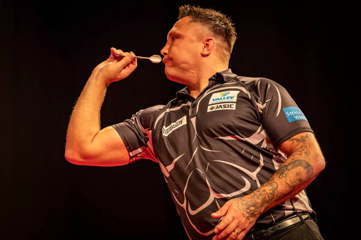 Gerwyn Price at the Ostsee Darts Gala Kiel, 25.1.2020
