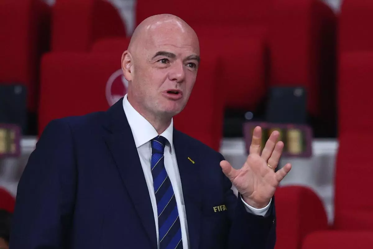 FIFA President Gianni Infantino
