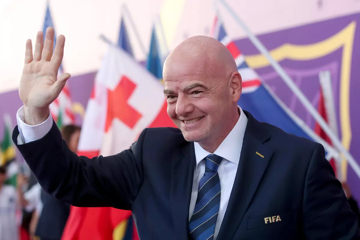 Gianni Infantino addressed the proposal of a World Cup every two years