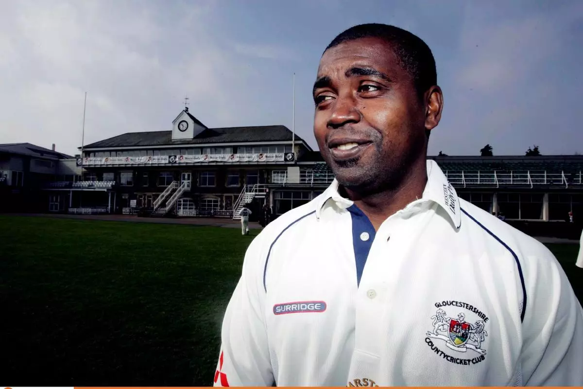 Gloucester county cricket club captain Mark Alleyne - 2005