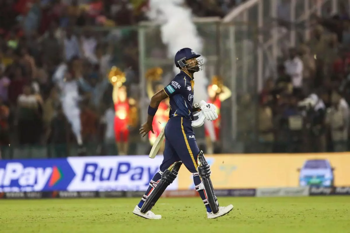 Hardik Pandya of Gujarat Titans