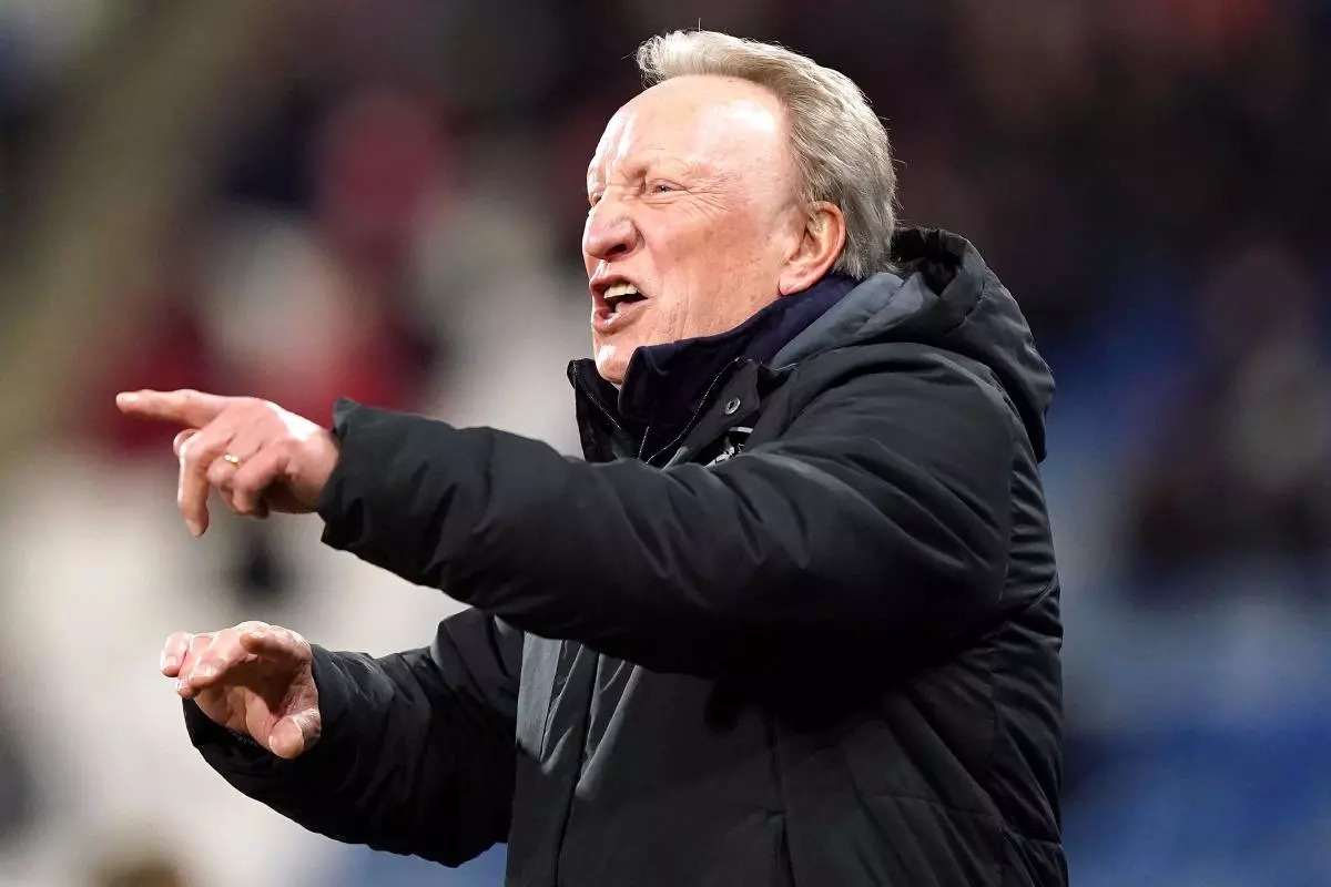 Huddersfield Town manager Neil Warnock