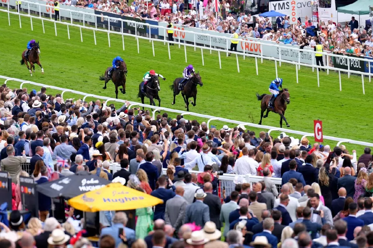 Hukum and Jim Crowley wins the Coronation Cup at Epsom