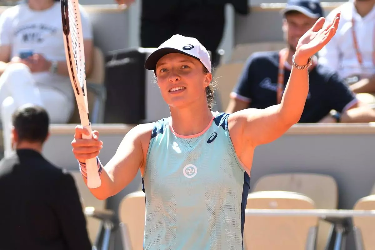 Iga Swiatek wins quarter final match
