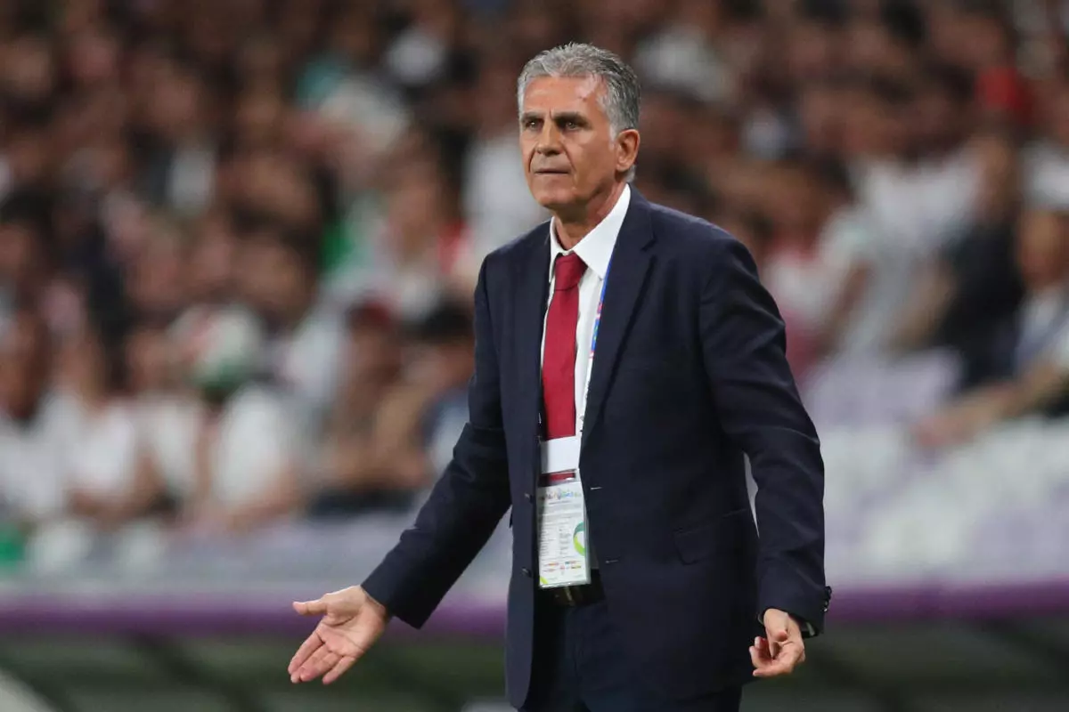 Iran coach Carlos Quieroz at World Cup