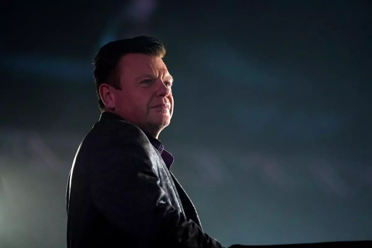 ITV darts pundit Chris Mason