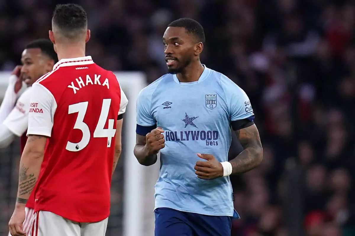 Ivan Toney of Brentford 11 Feb 2023