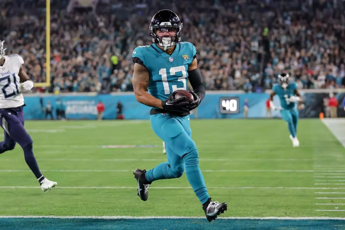Jacksonville Jaguars wide receiver CHRISTIAN KIRK