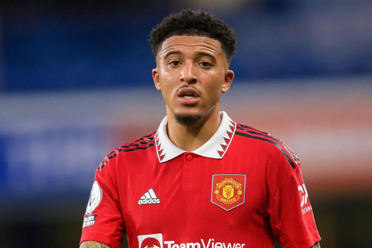 Jadon Sancho of Manchester United