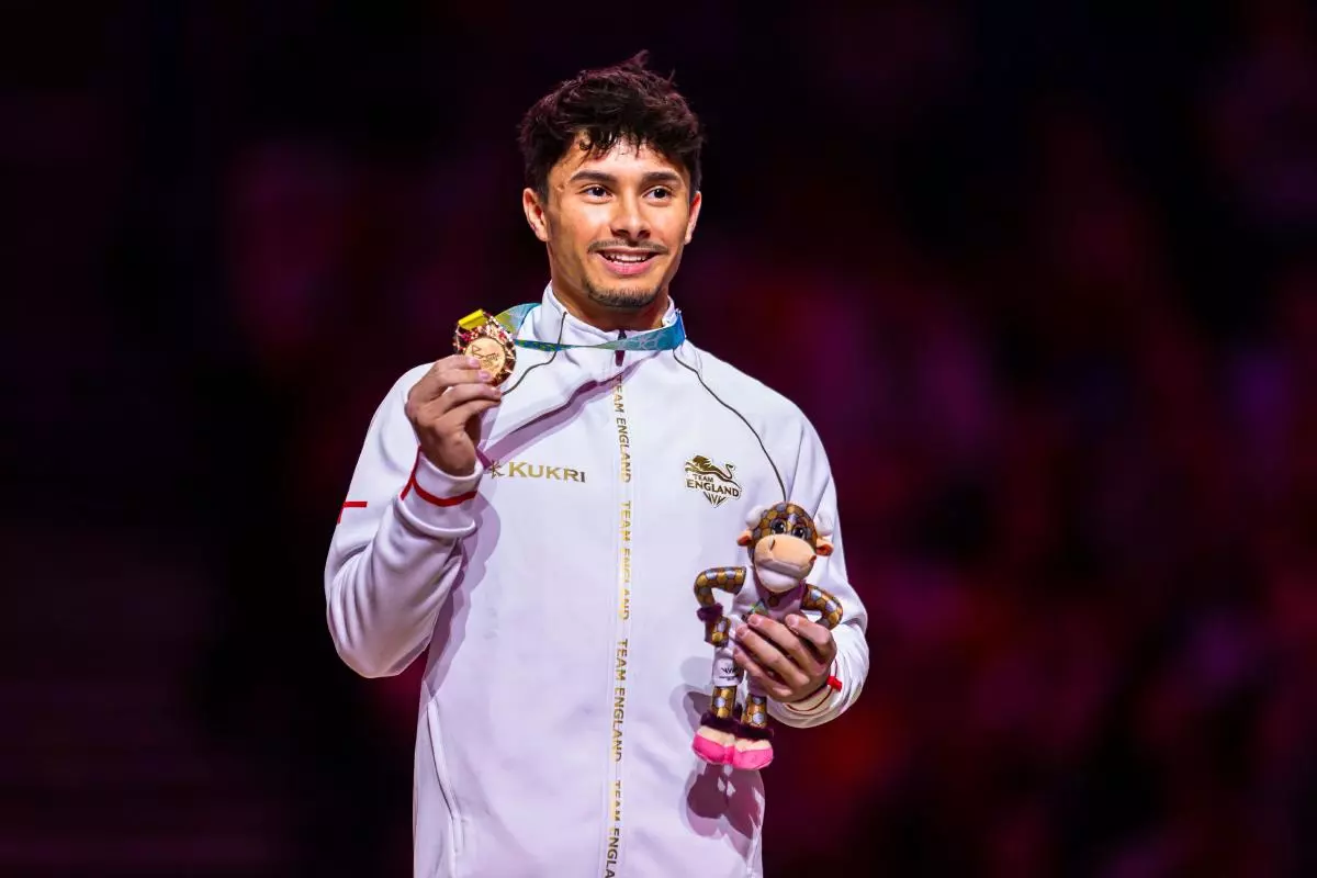 Jake Jarman gold July 2022