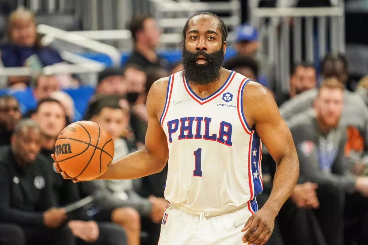 Philadelphia 76ers Shooting Guard James Harden