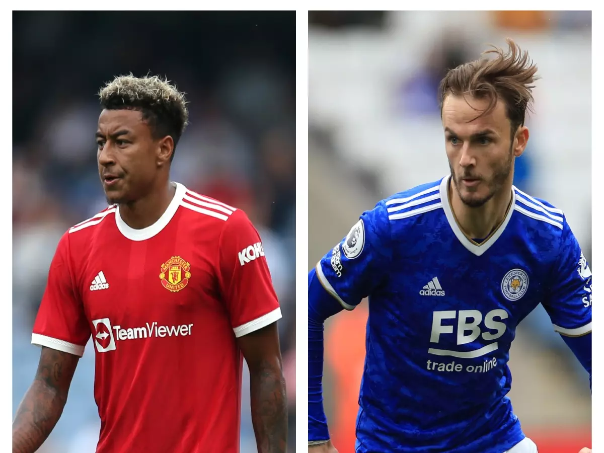 Jesse Lingard and James Maddison head-to-head comparison, summer transfer window, 2021