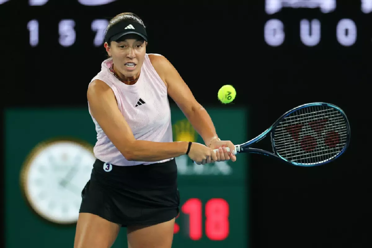 Jessica Pegula at the 2023 Australian Open