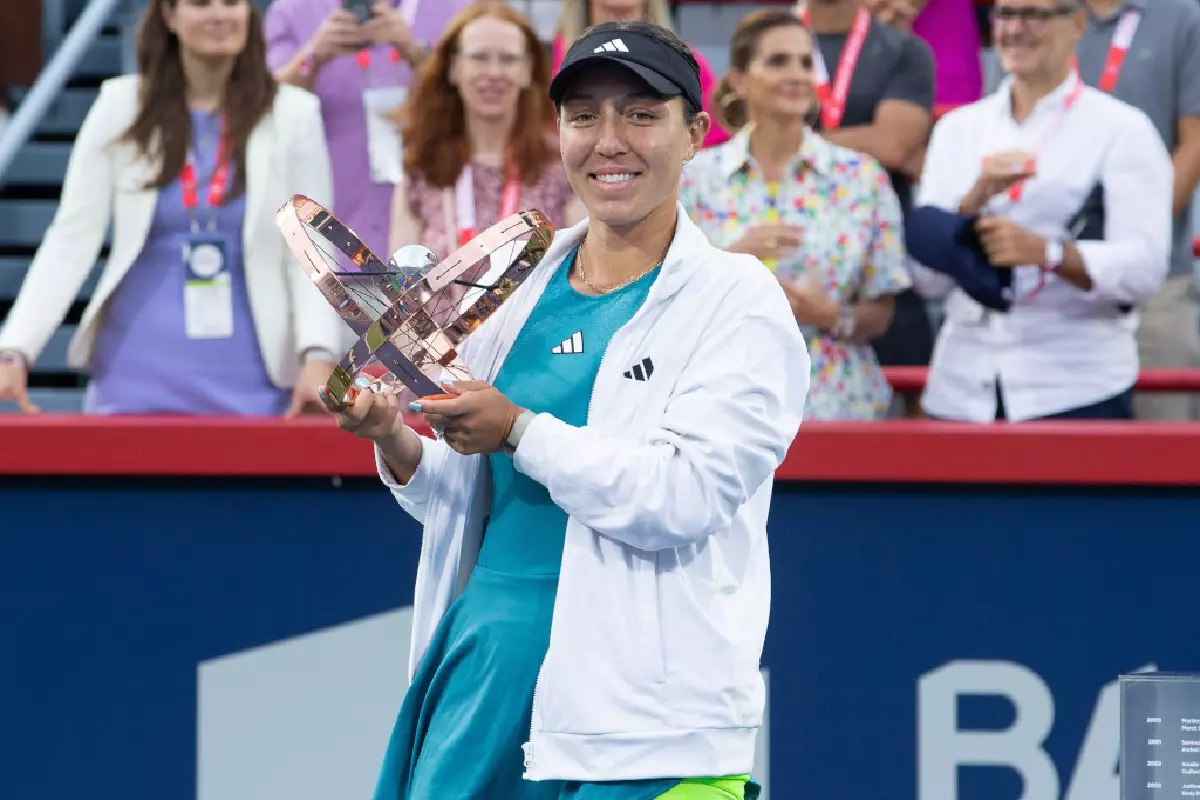 Jessica Pegula wins Omnium Banque Nationale